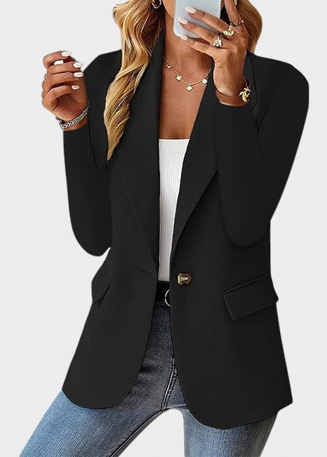 EDITH - Elegant farvet blazer