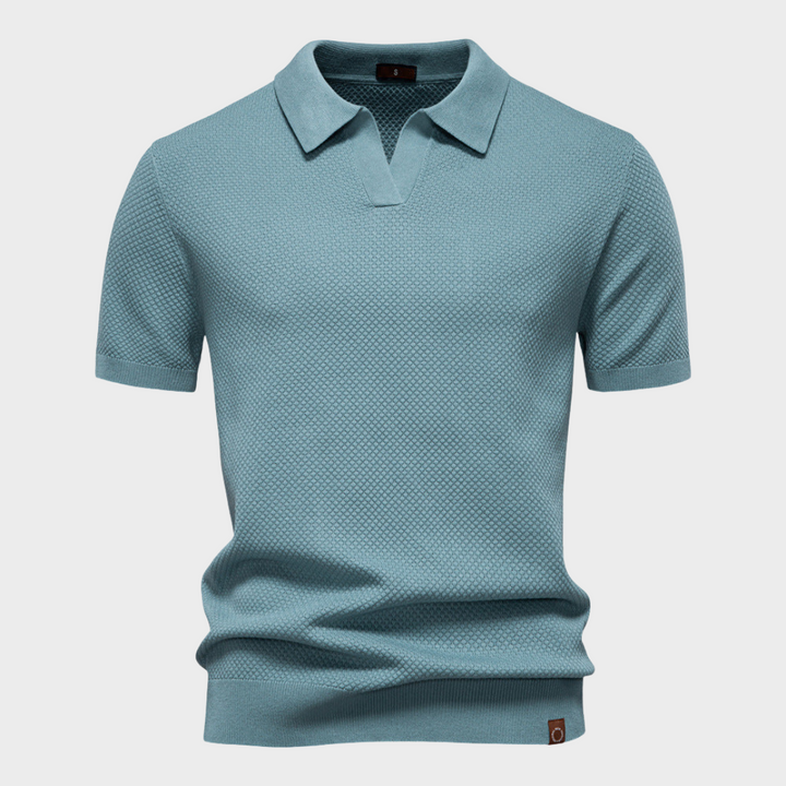 Andreas – Eksklusiv Tekstureret Polo