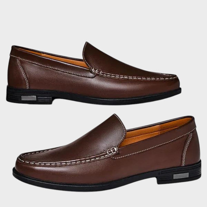 Jeppe - Stilfulde Læderloafers