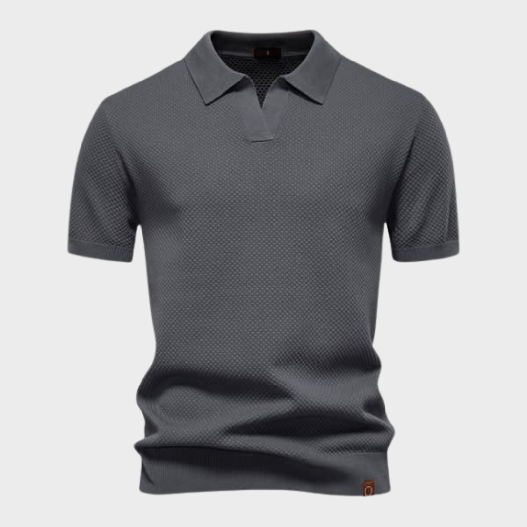 Andreas – Eksklusiv Tekstureret Polo