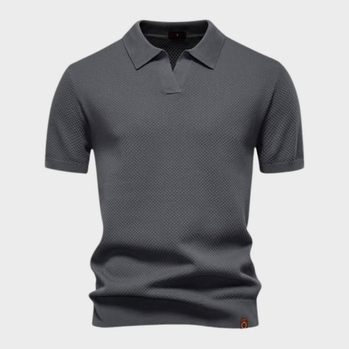 Andreas – Eksklusiv Tekstureret Polo