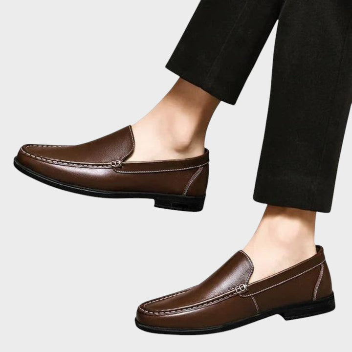 Jeppe - Stilfulde Læderloafers