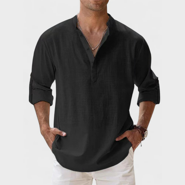 Andersen - Komfortabel Casual Skjorte