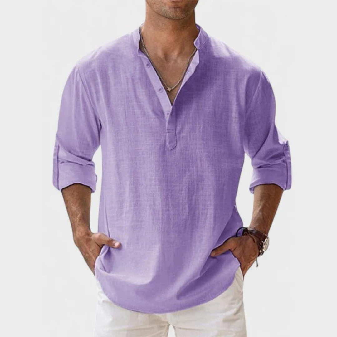 Andersen - Komfortabel Casual Skjorte