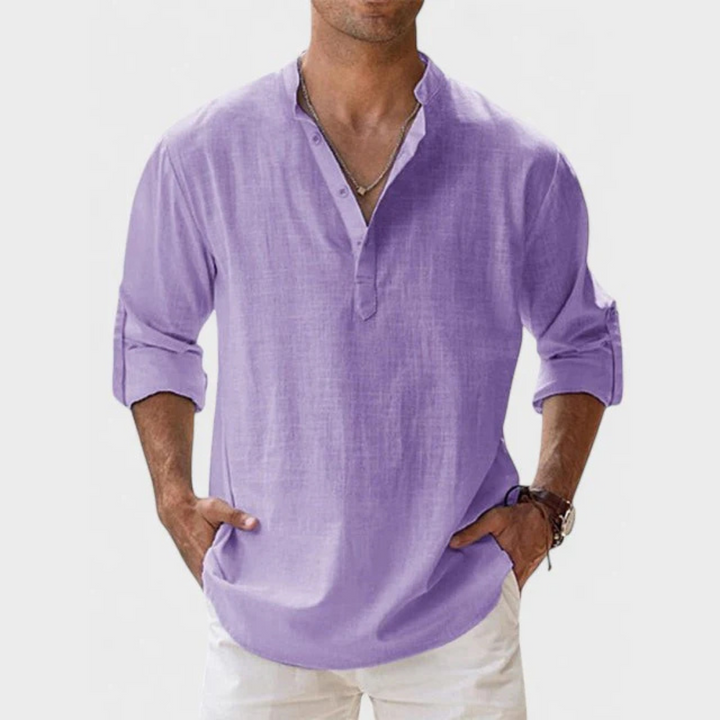Andersen - Komfortabel Casual Skjorte