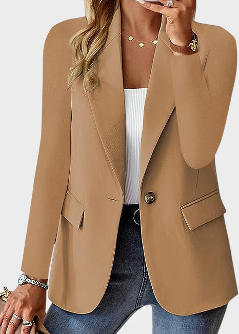 EDITH - Elegant farvet blazer