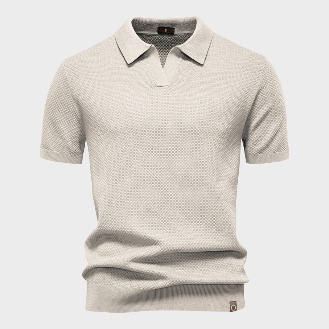 Andreas – Eksklusiv Tekstureret Polo