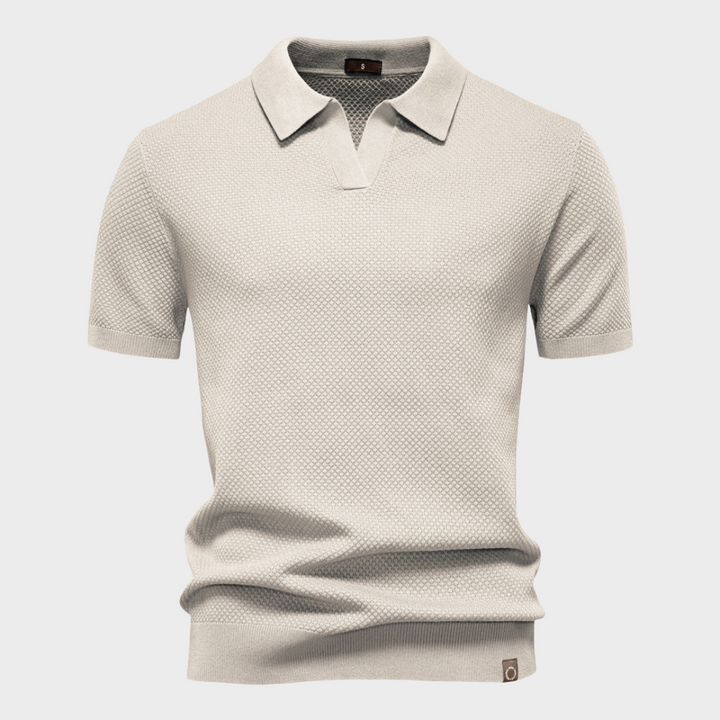 Andreas – Eksklusiv Tekstureret Polo