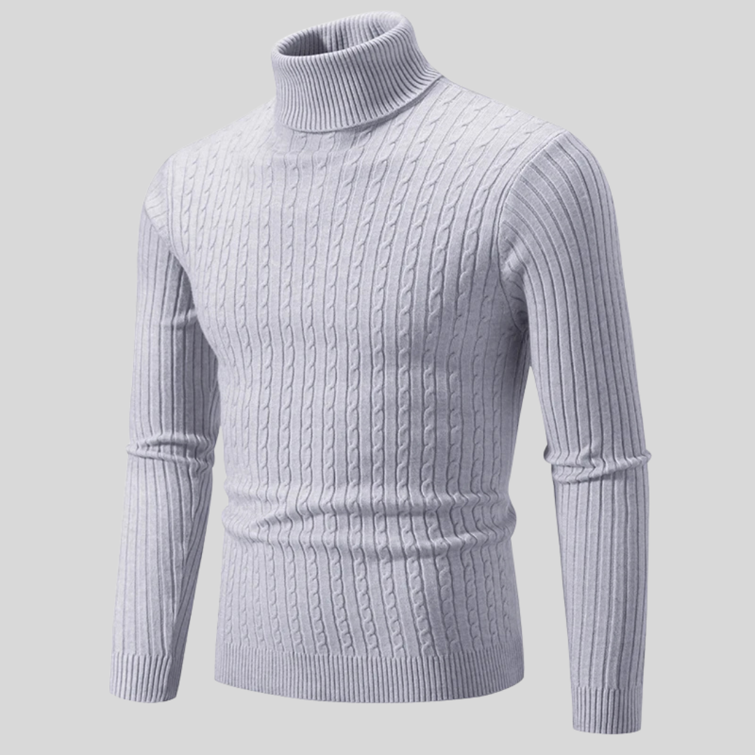 Christian - Elegant rund hals sweater