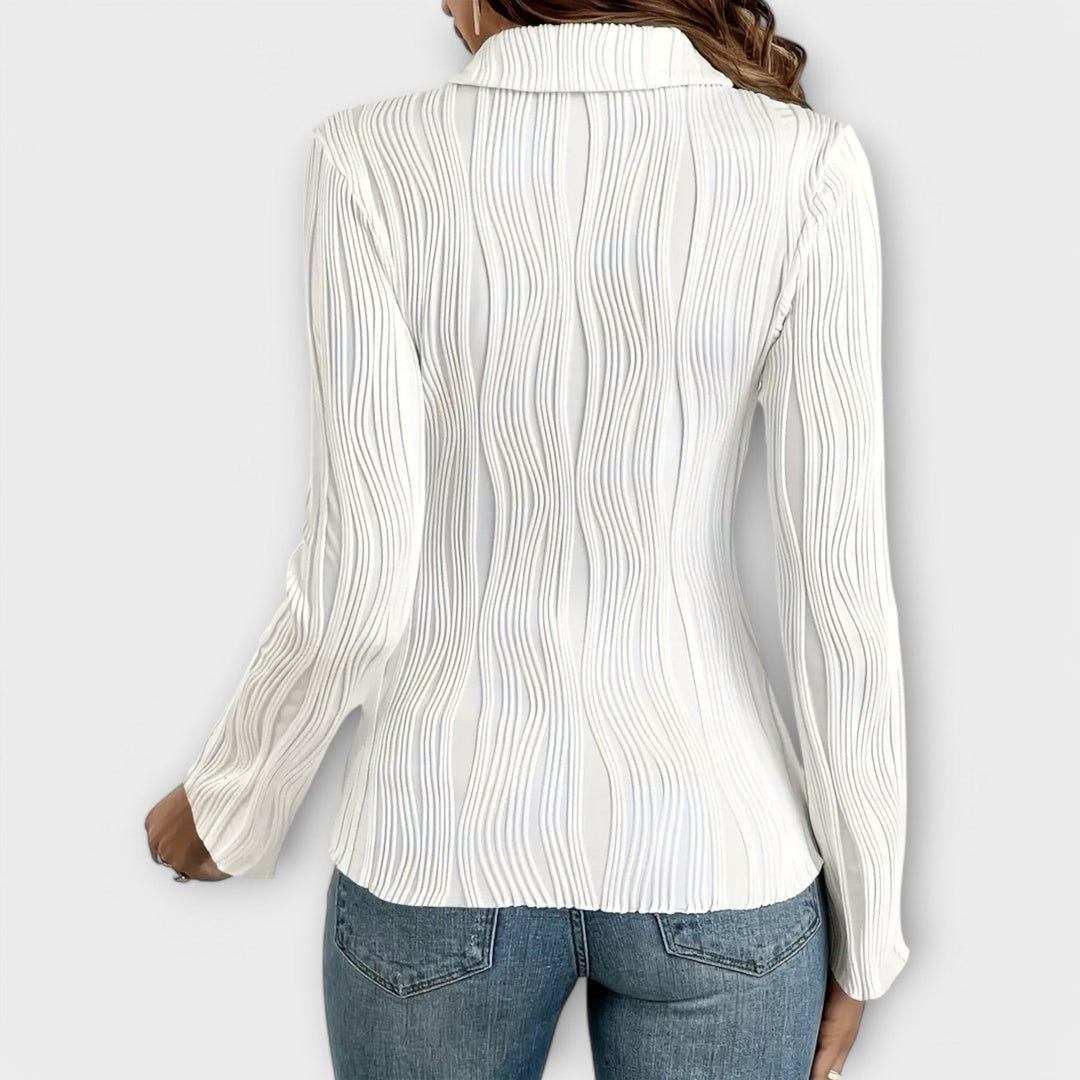 Line - Langærmet bluse