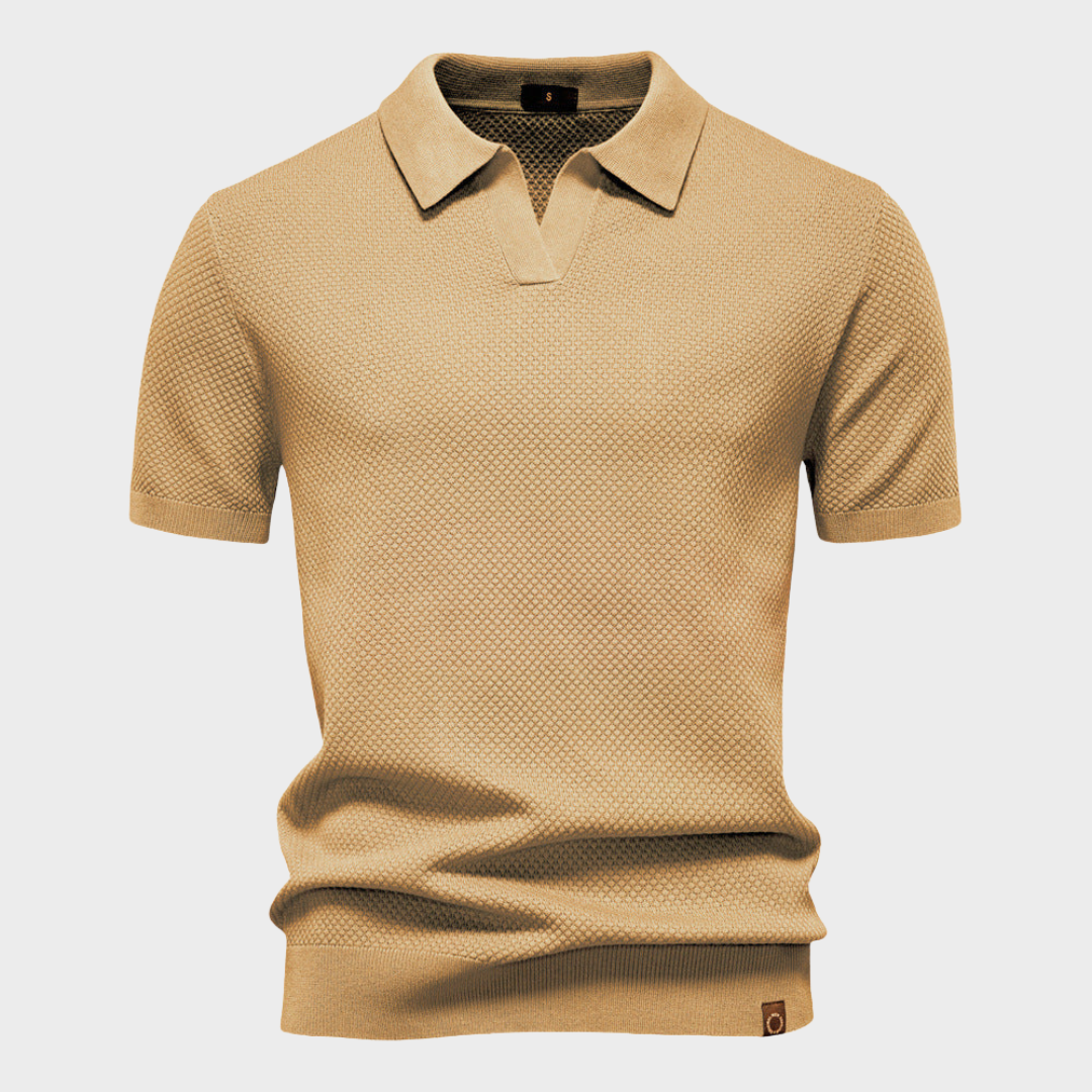 Andreas – Eksklusiv Tekstureret Polo