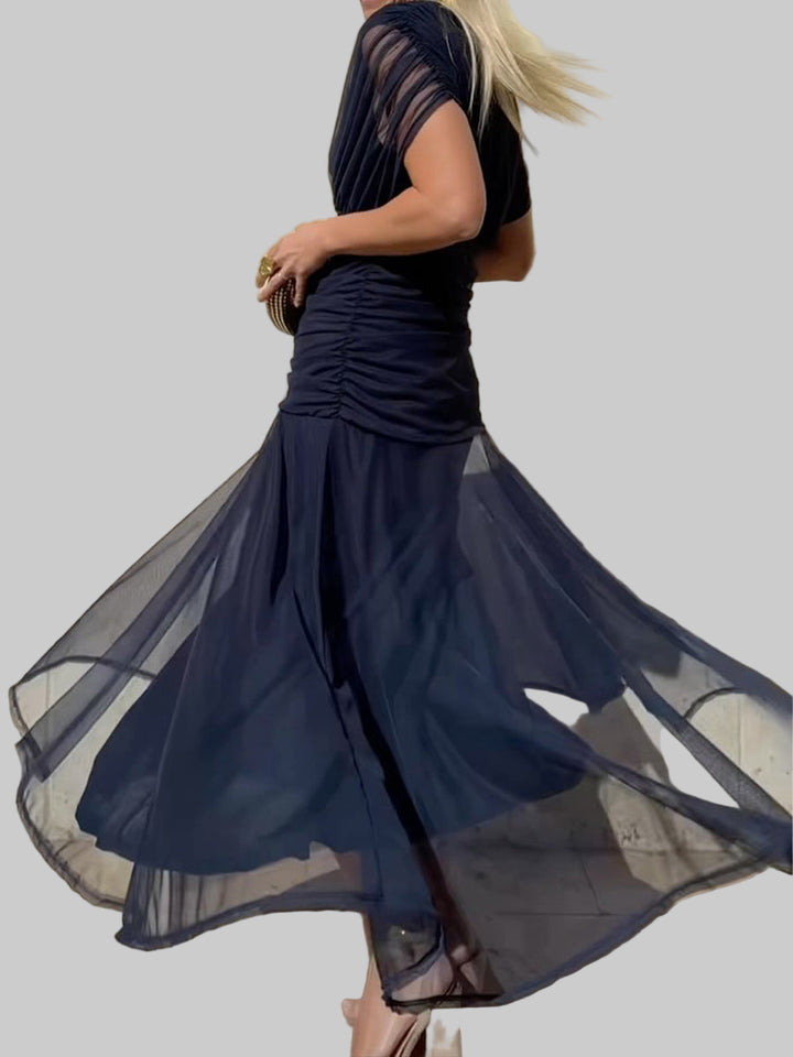 Ida – Elegant chiffonkjole
