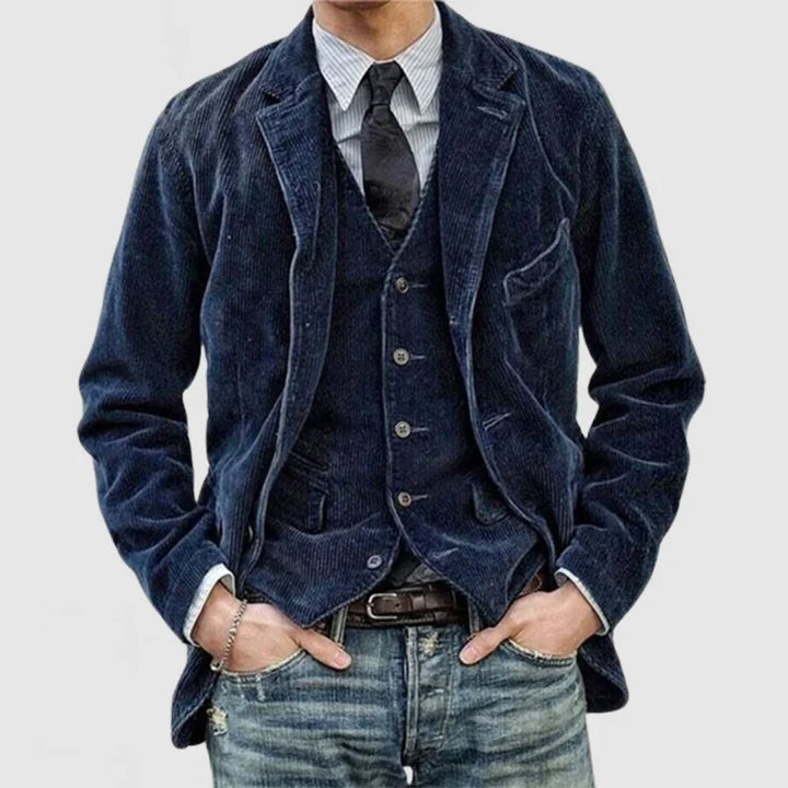 Christoffer - Vintage Jakke med Vest