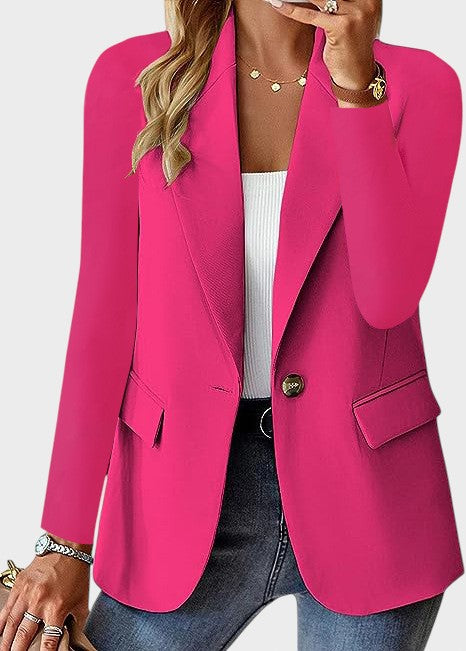 EDITH - Elegant farvet blazer