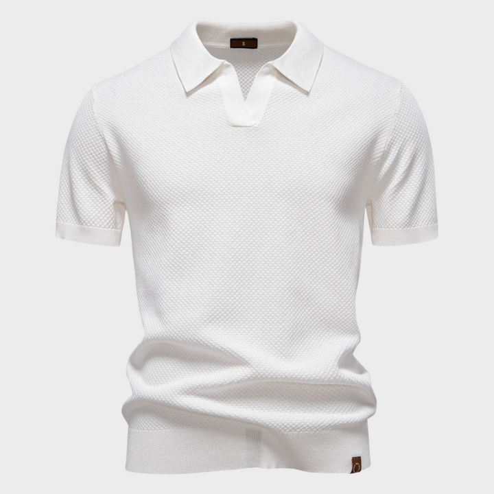 Andreas – Eksklusiv Tekstureret Polo
