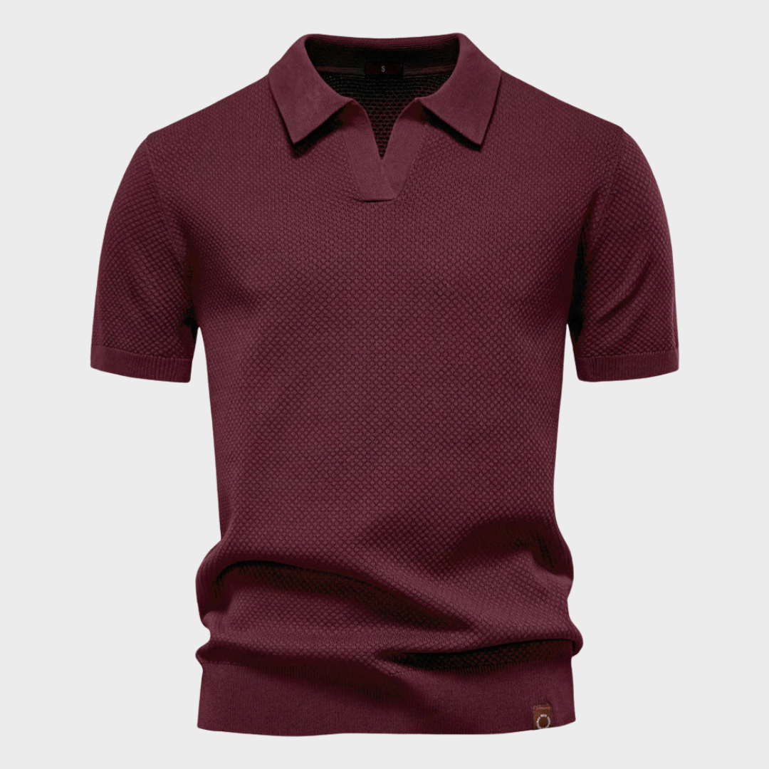 Andreas – Eksklusiv Tekstureret Polo