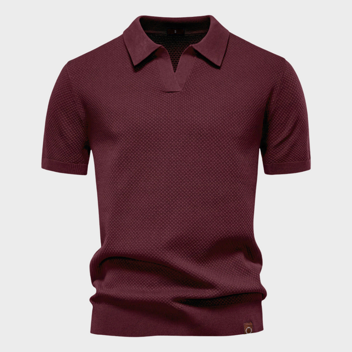 Andreas – Eksklusiv Tekstureret Polo
