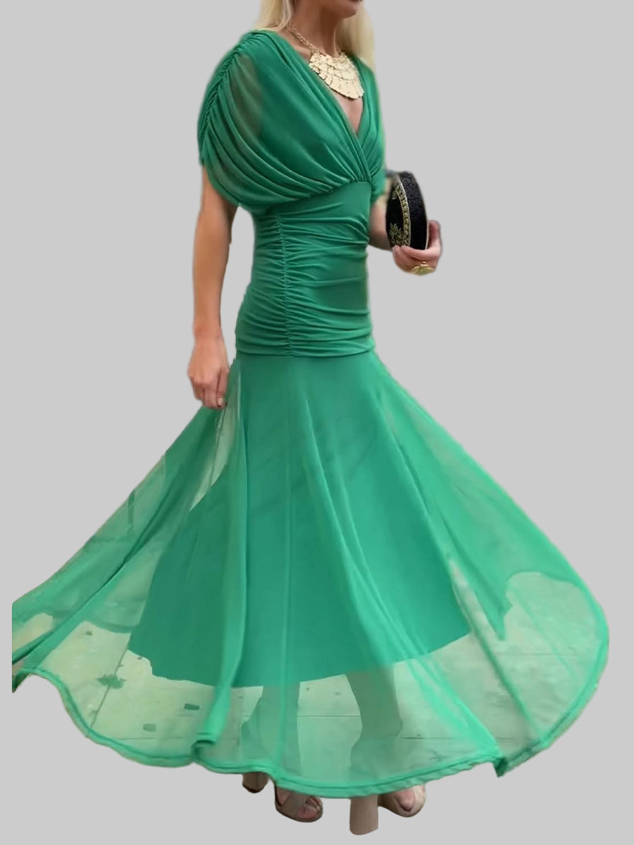 Ida – Elegant chiffonkjole