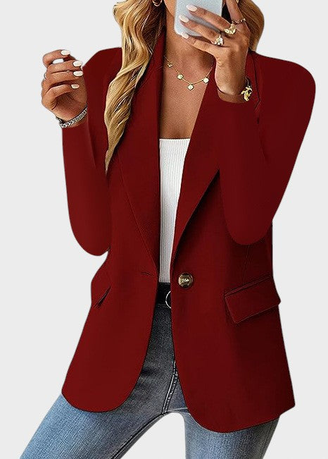 EDITH - Elegant farvet blazer