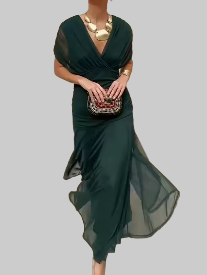 Ida – Elegant chiffonkjole