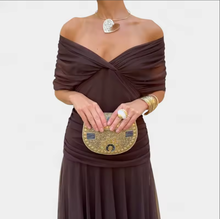 Ida – Elegant chiffonkjole