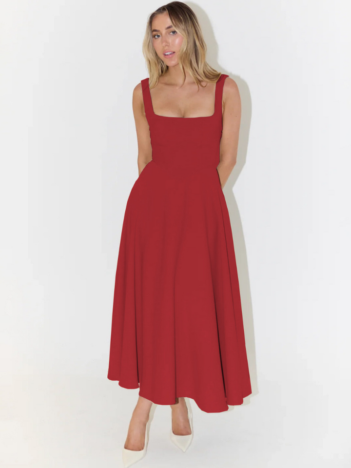 Fioren – Elegant yndefuld midikjole