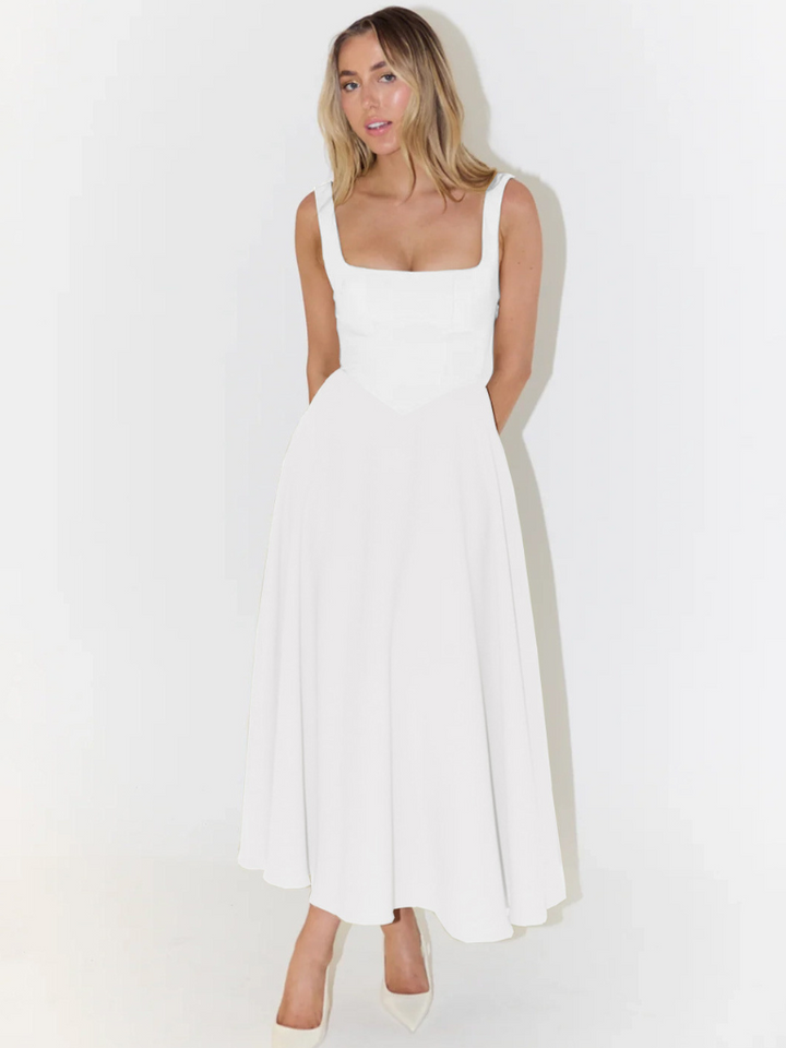 Fioren – Elegant yndefuld midikjole