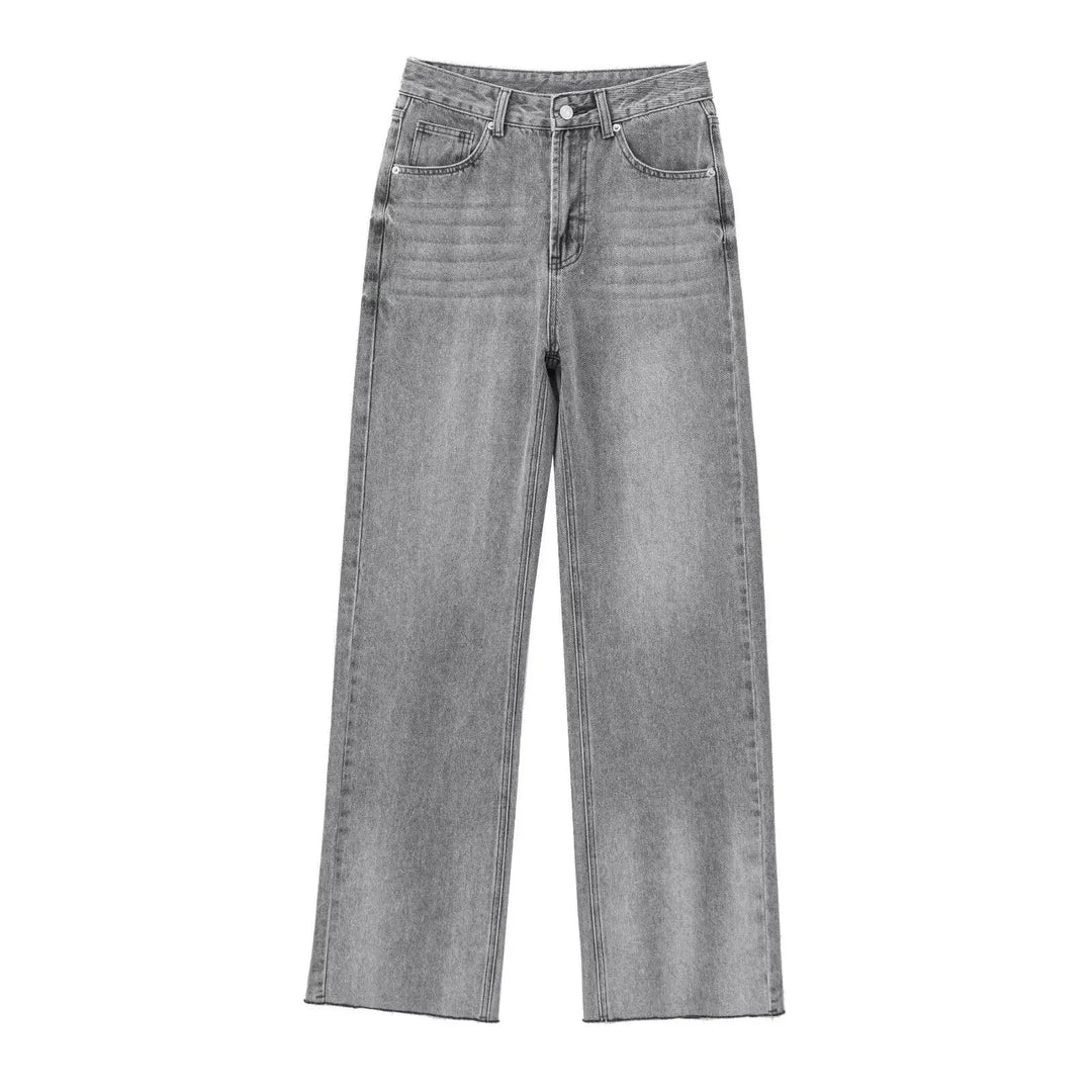 Mette | Grå Udstillet Jeans