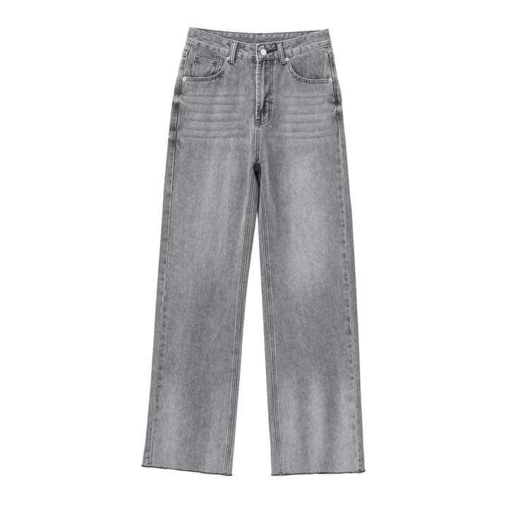 Mette | Grå Udstillet Jeans