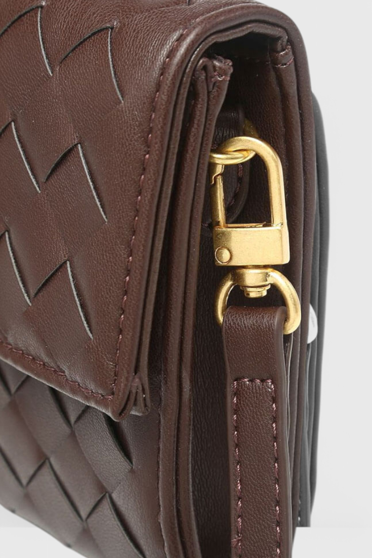 Melanie - Clutch med Guld Knude Detalje