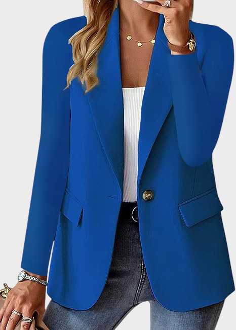 EDITH - Elegant farvet blazer