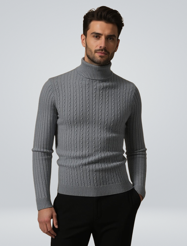 Christian - Elegant rund hals sweater
