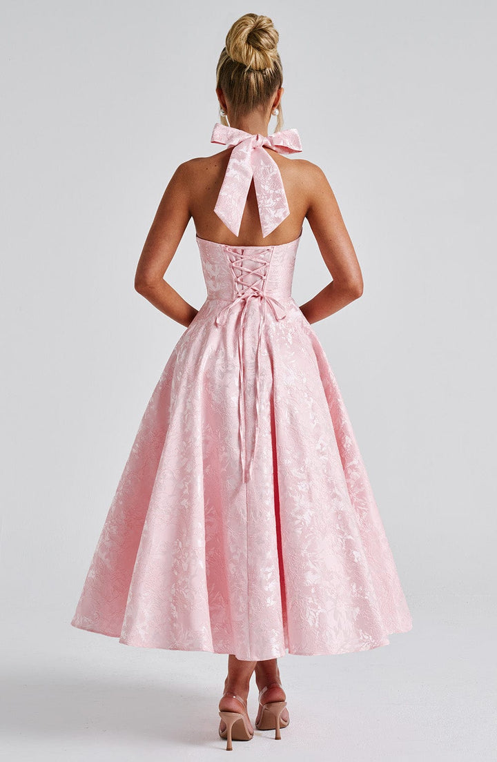 Catalina – Elegant romantisk midikjole