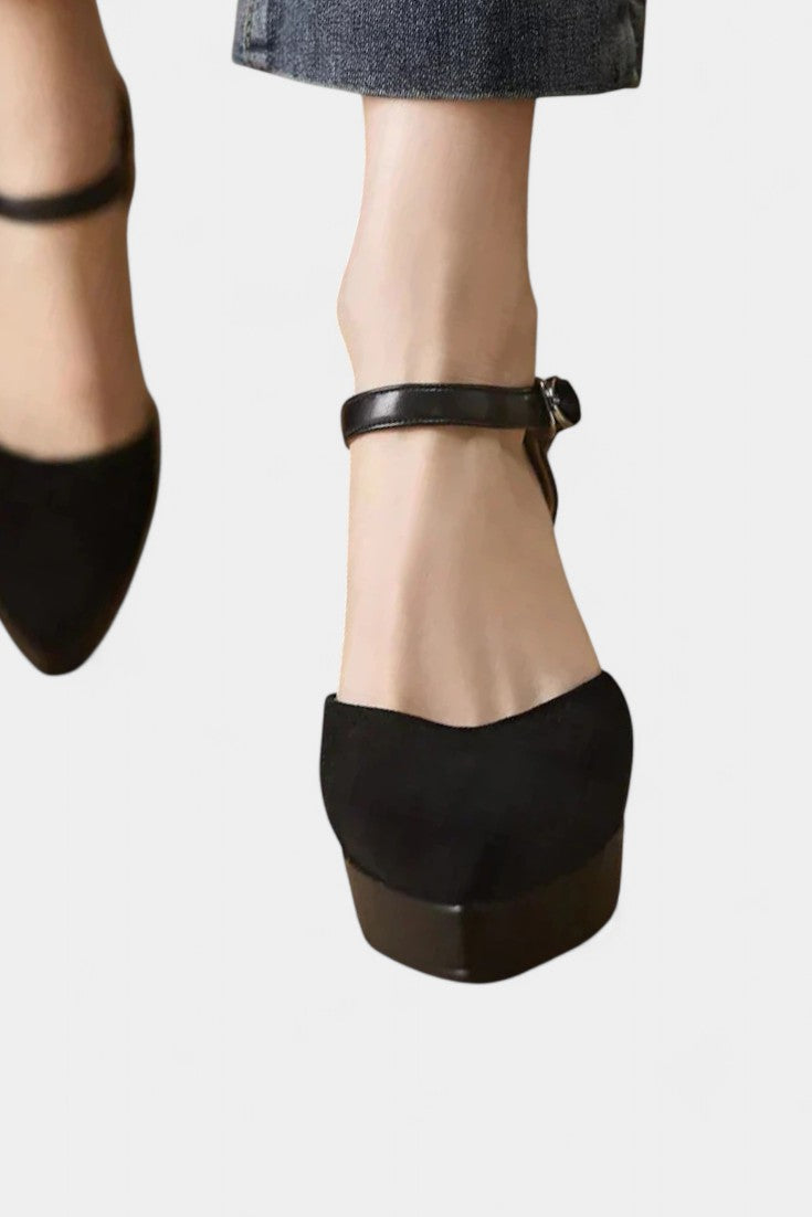 Celeste Mary Janes Elegante med Platform