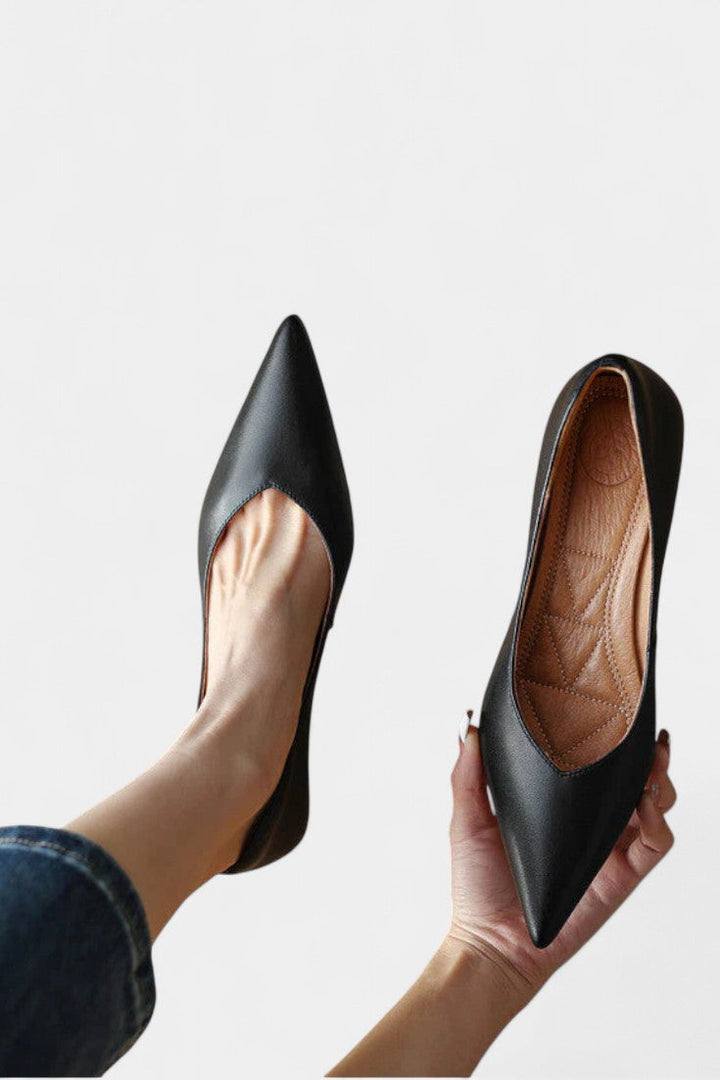 Gerda Mary Janes Elegante med Spids Forund