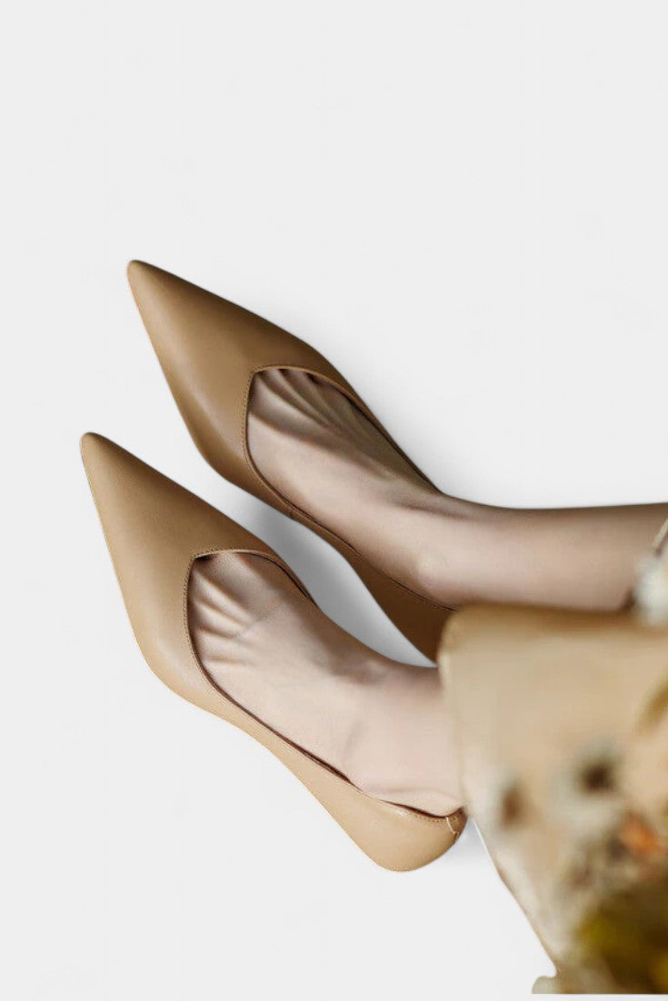 Gerda Mary Janes Elegante med Spids Forund