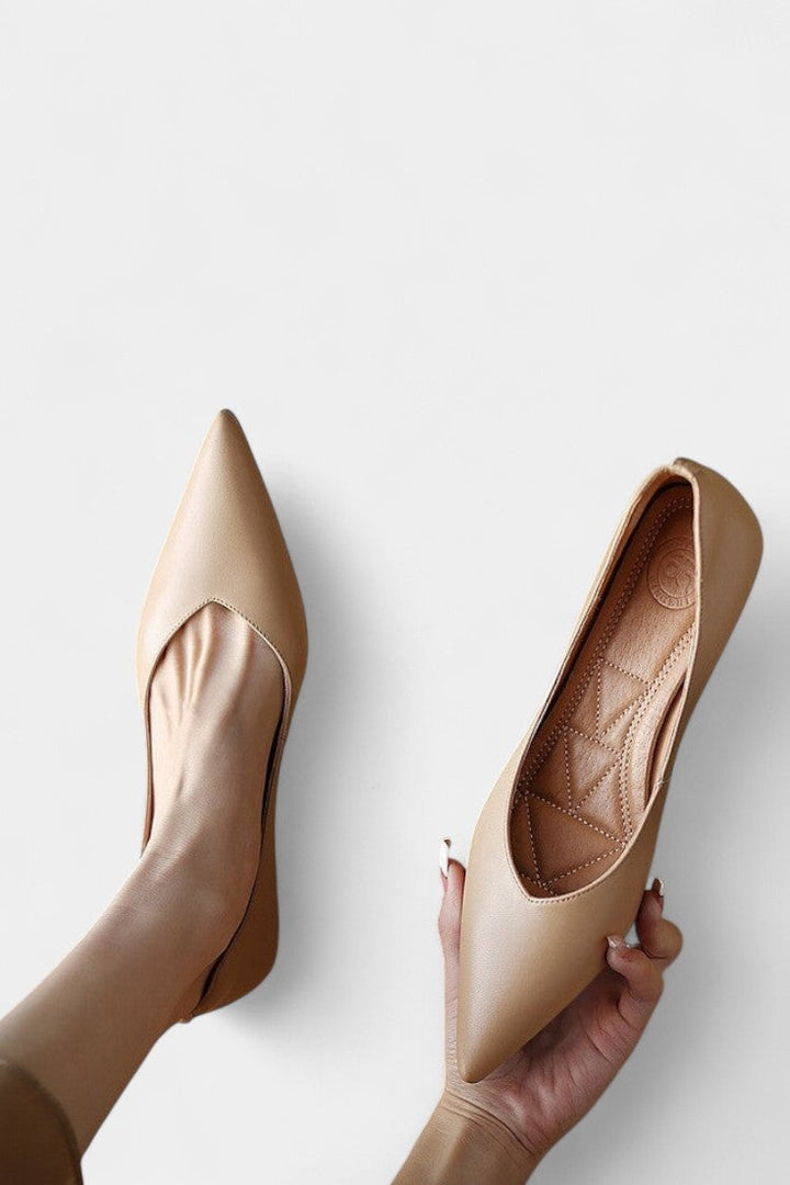 Gerda Mary Janes Elegante med Spids Forund