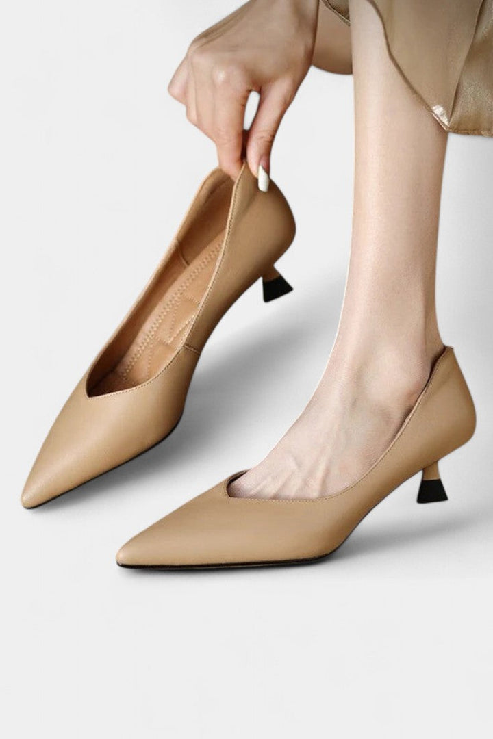 Gerda Mary Janes Elegante med Spids Forund
