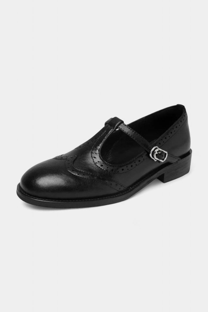 Elegante Mary Janes med T-spænde