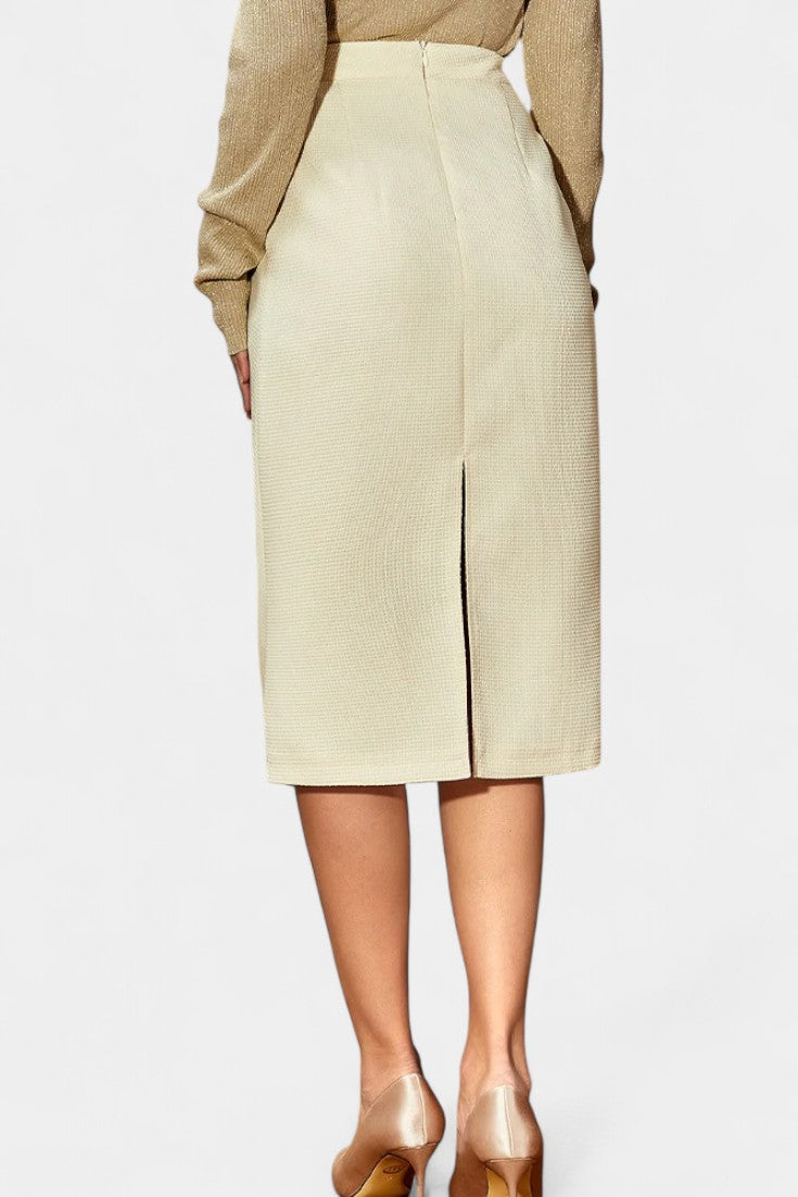 Genie - Bodycon Nederdel med Sideklip