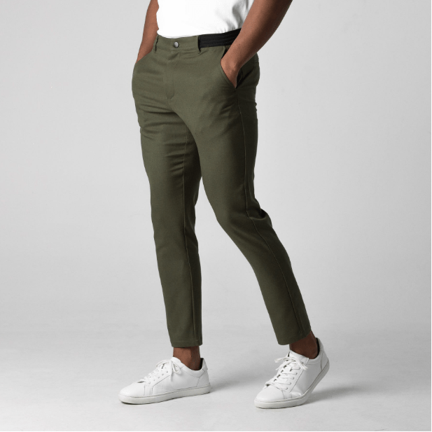 Rasmus - Herrebukser Slim-Fit med Lynlåslomme