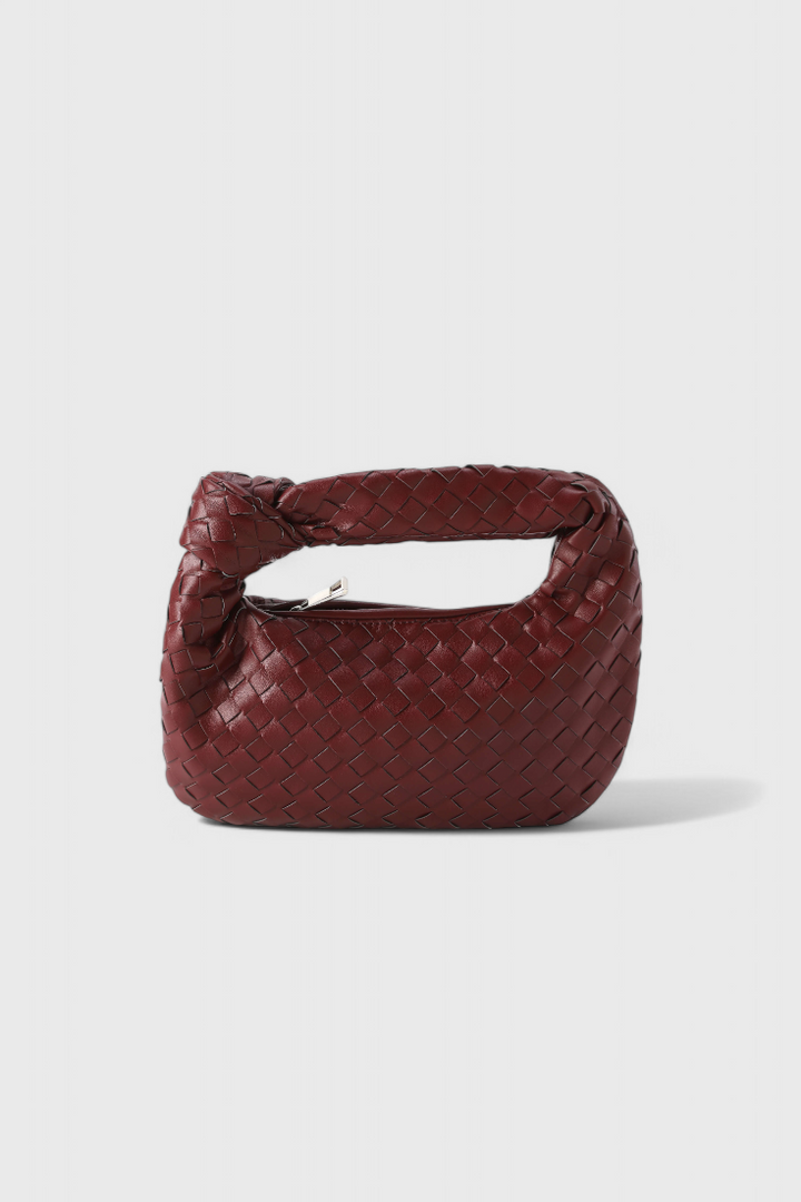 Sage - Bolso Satchel Mini Vævet