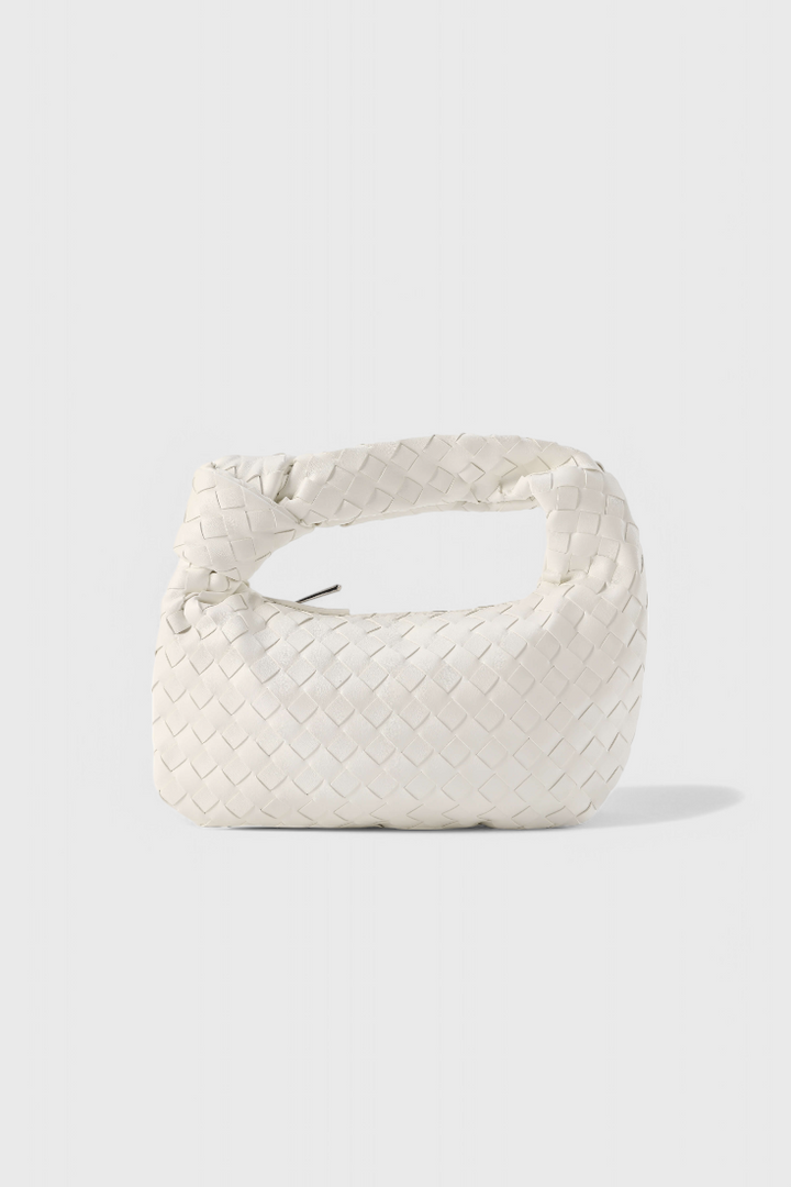 Sage - Bolso Satchel Mini Vævet