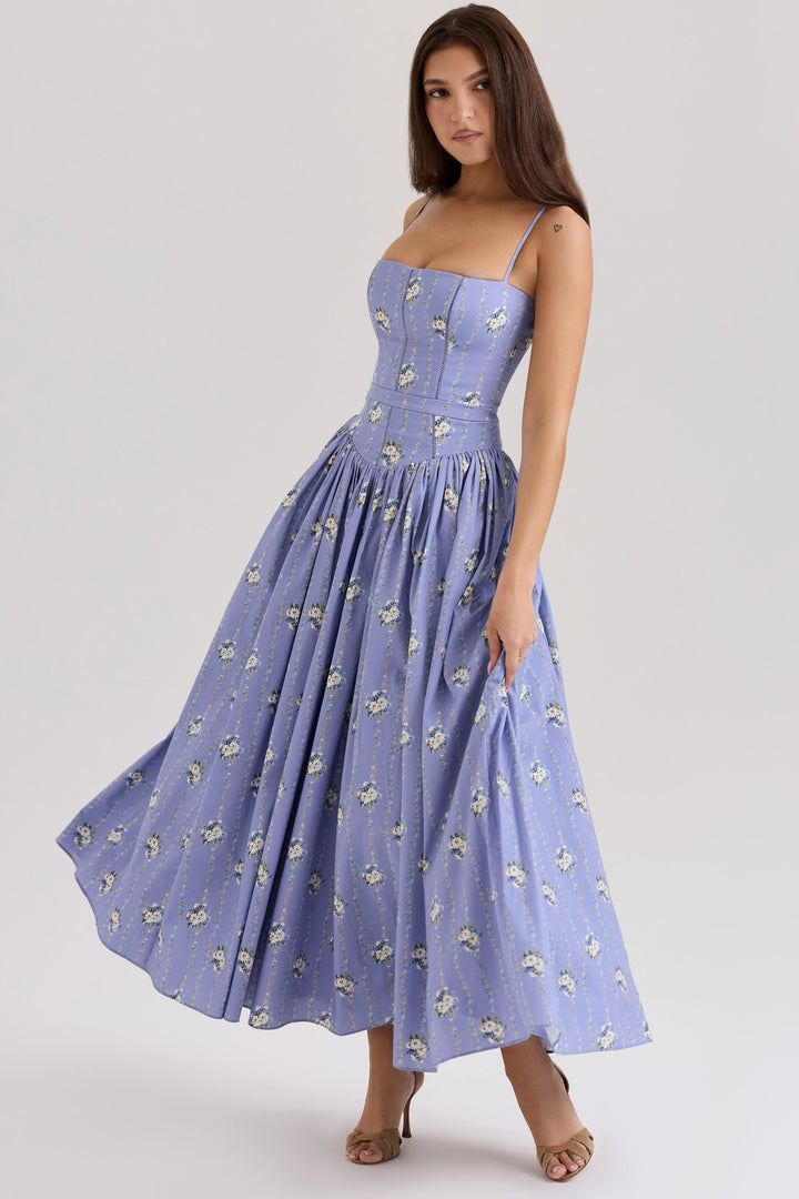 Ysabella – Romantisk vintage båndkjole